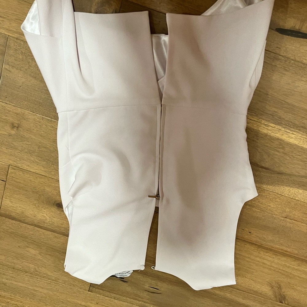 White bebe top